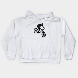 Mountain Biker Kids Hoodie